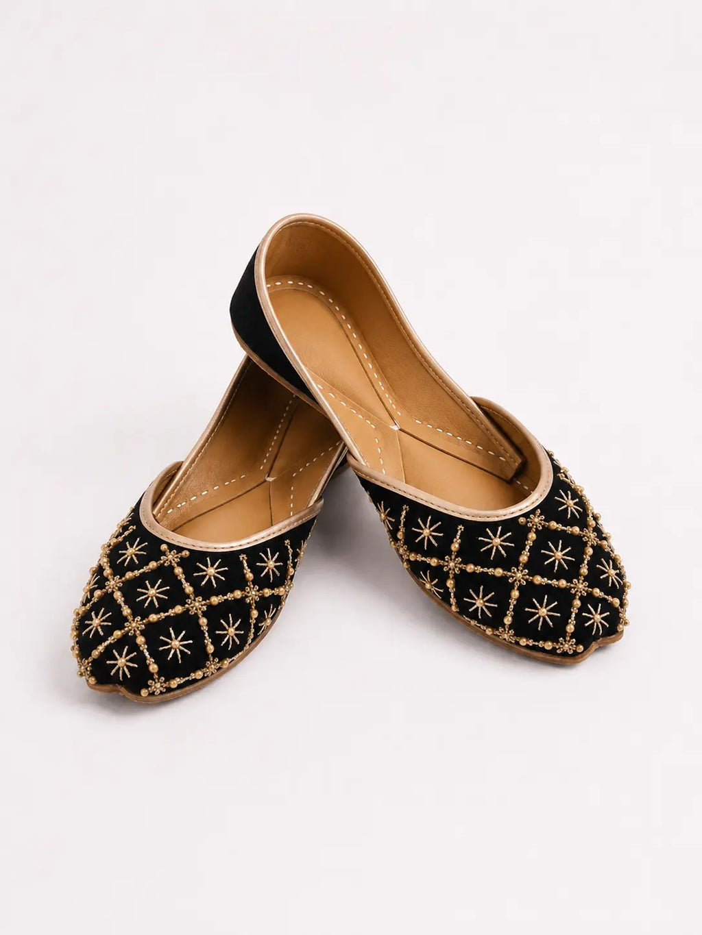 Black Fancy Khussa