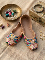 Multi-Color Sequins Khussa Punjabi Jutti