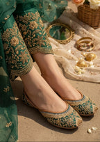 Emerald & Gold – Royal Khussa